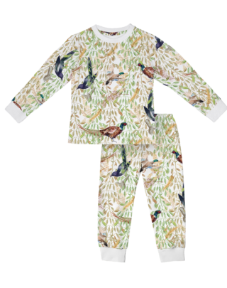 Fowl long pajama set