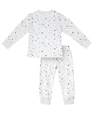 Terrazzo long pajama set